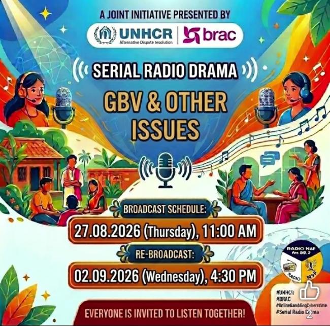 BRAC_ Radio Naf Drama”Hakkar Hata” episode-08.GBV and Others Crimes.