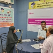 Radio live Progrom, Rights & facilities for rohingya community under bangladeshi law.