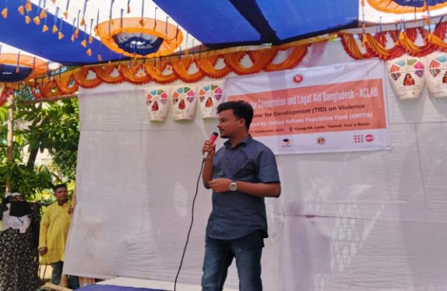 Theatre for Development Promotes Violence Prevention Awareness at Camp-24